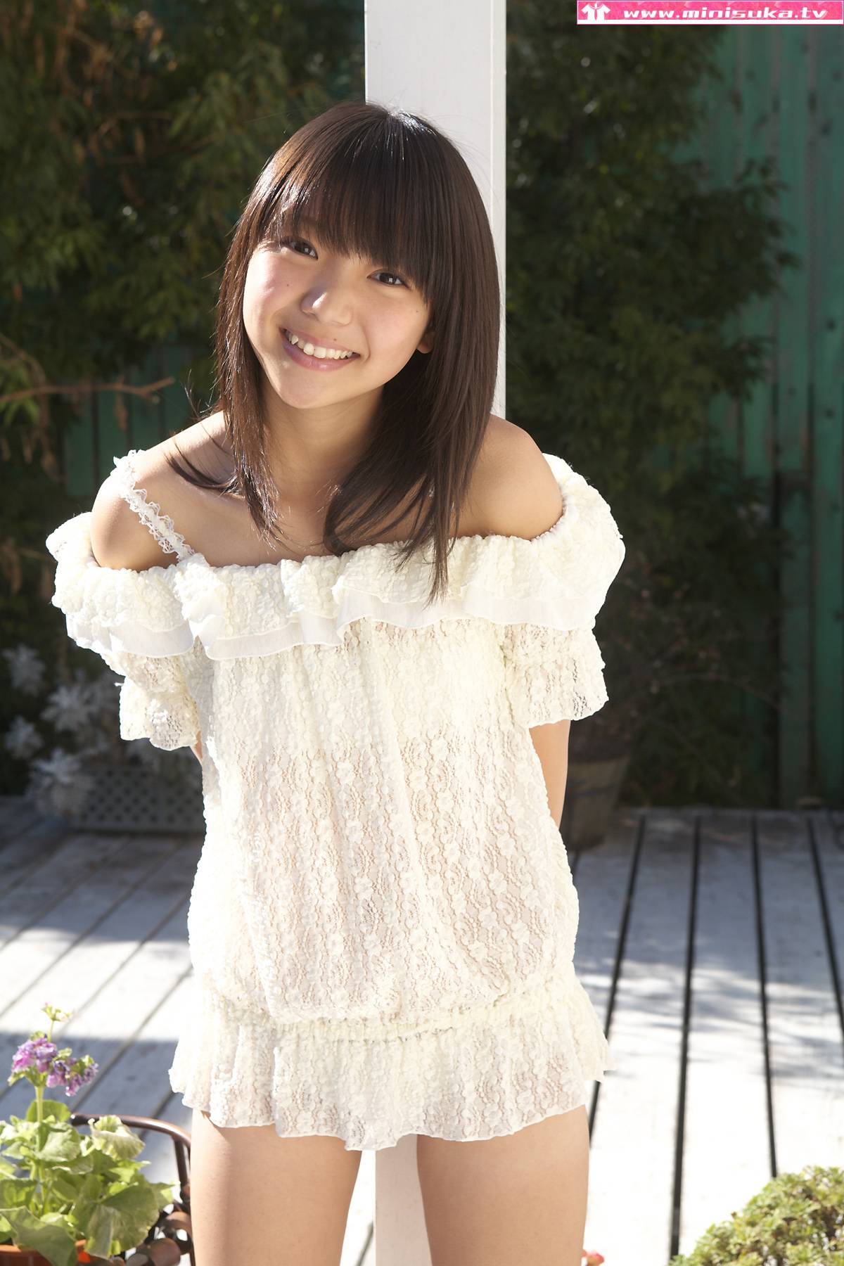 Nishioka Fuwa fuuka nishihama Minisuka. TV Junior high school girl photo